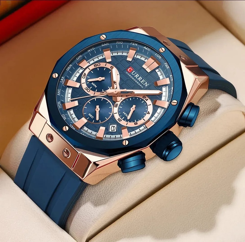 Montre pour Homme Curren 8464 Bleu