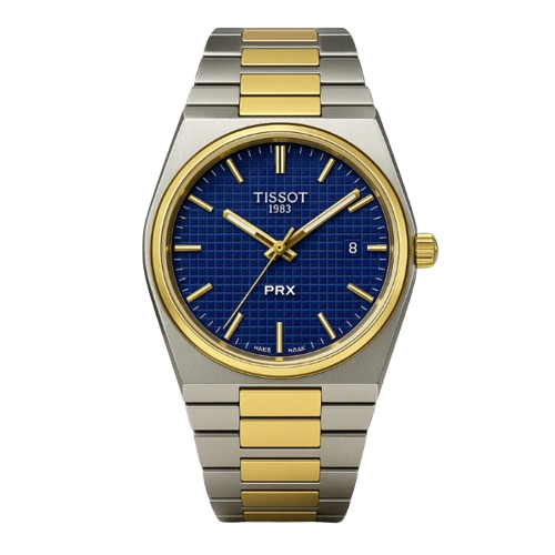 La Tissot PRX Bleu & gold