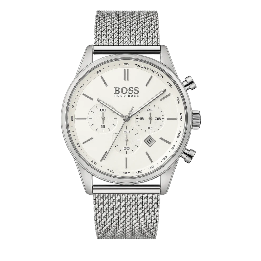 Hugo Boss chronos White