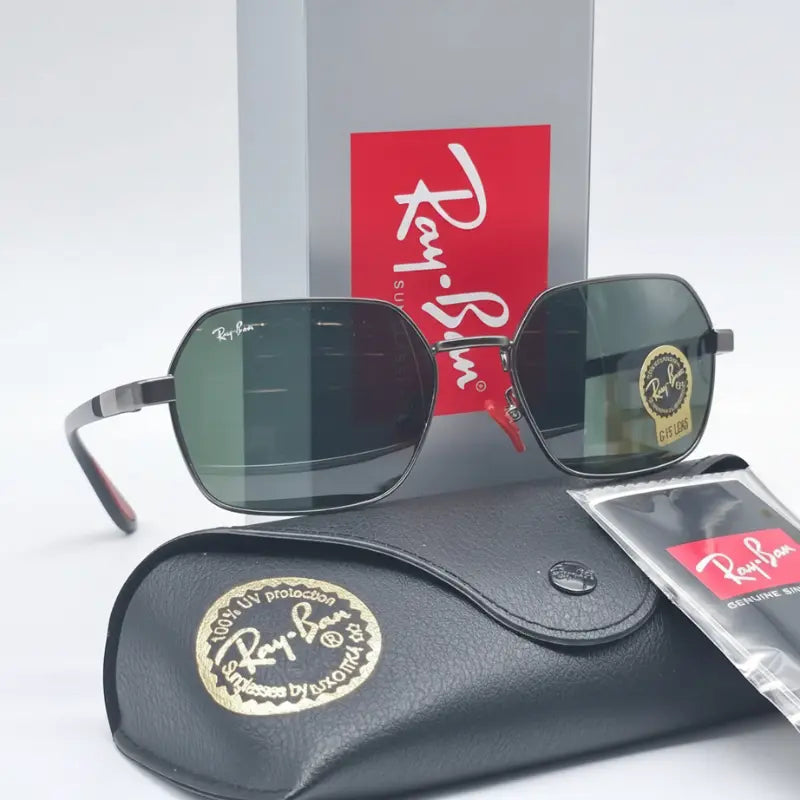 Lunette Ray-Ban red black